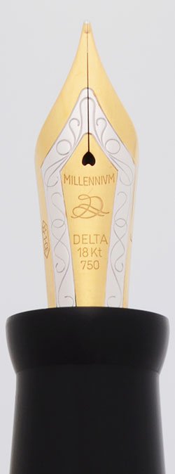 Delta Lugdunum LE Fountain Pen - Sterling Trim (1998), 18k Fine